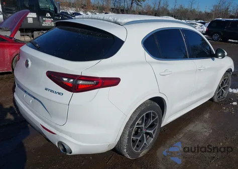 2020 Alfa Romeo Stelvio Ti Awd z USA, uszkodzony, nr VIN ZASPAKBN4L7C90553